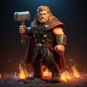 9527_pixar_animation_cool_character_full_body_thor_film_lightin_9024801e-114a-466e-9ce6-7573b04ced4e_ins